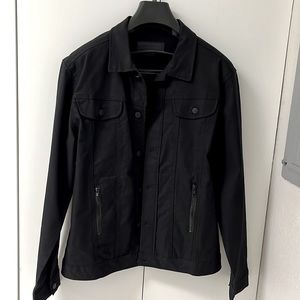 NWOT Triumph over tragedy trucker jacket & matching slim taper pants